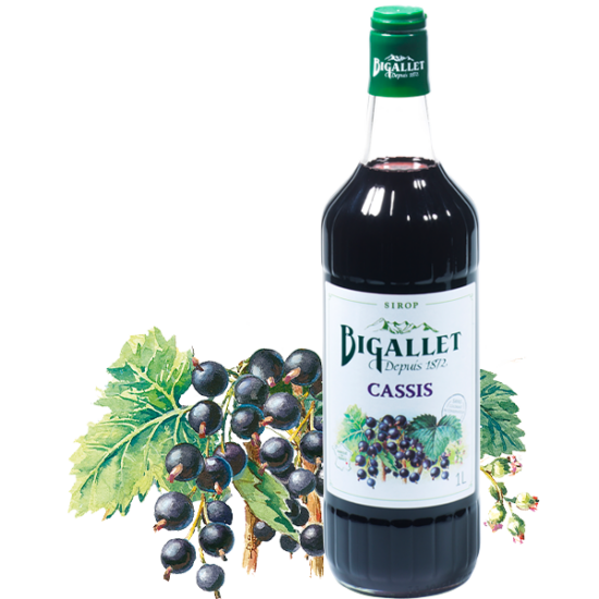 Sirop de Cassis 1L