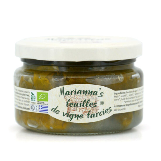 Feuilles de Vigne Farcies Grecques Bio 200g