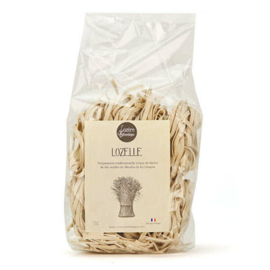 Lozelle - Tagliatelle de blé tendre de Lozère 250g