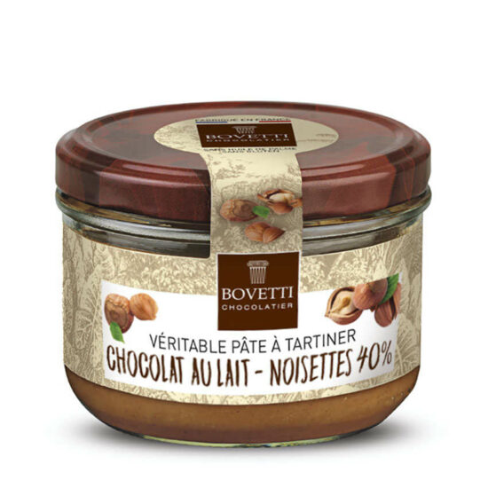 Pate à tartiner Chocolat au lait et Noisettes 200g