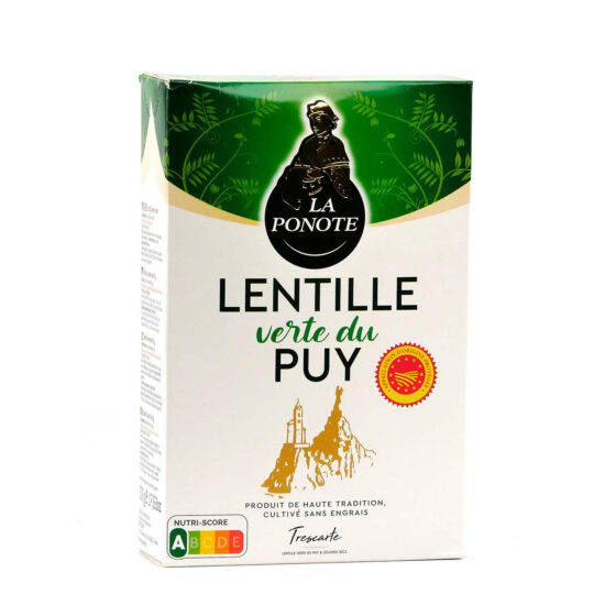 Lentilles vertes du Puy AOP 500g