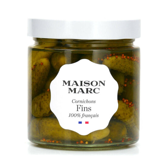Cornichons fins français 385g