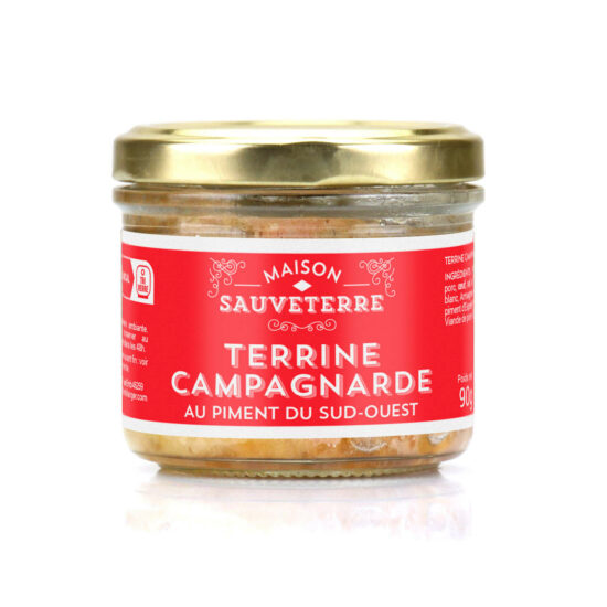 Terrine campagnarde au piment du Sud-Ouest 90g