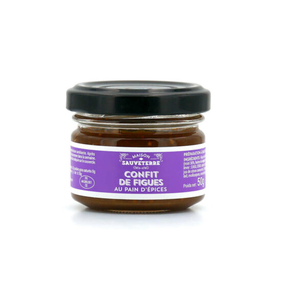 Confit de figues violettes au pain d'épices 50g