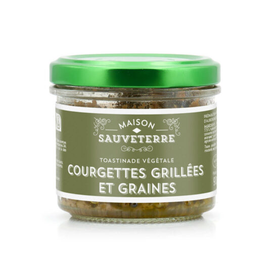 Toastinade de courgettes grillées et graines (100% végétal) 90g