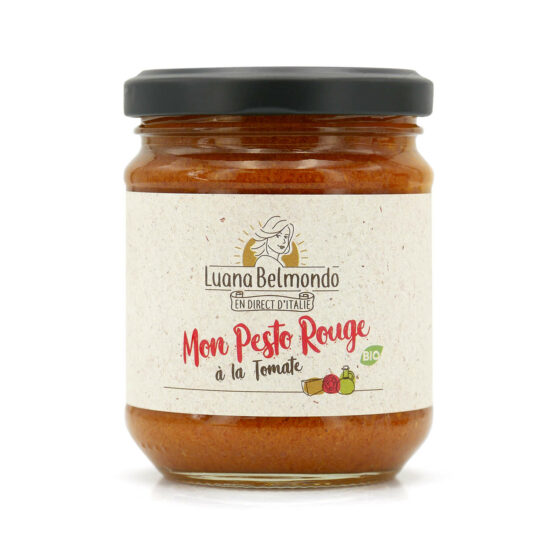 Pesto Rouge aux Tomates séchées Bio 180g