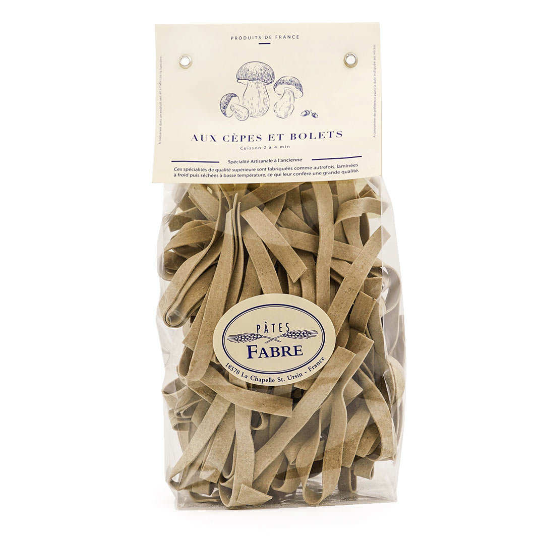 Tagliatelles aux cèpes et bolets 250g