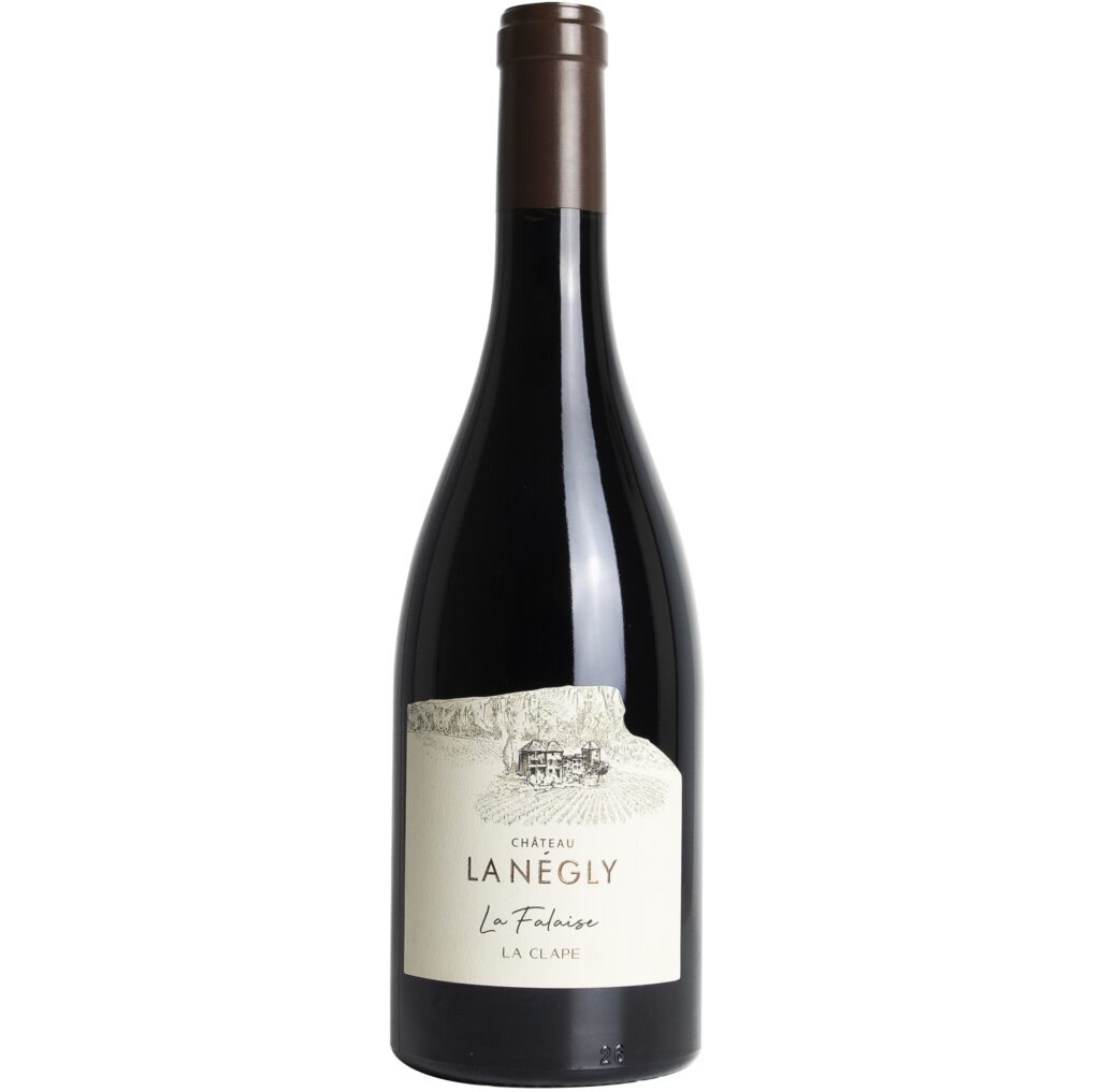Chateau la Negly - La Falaise Rouge 150cL + Caisse en Bois