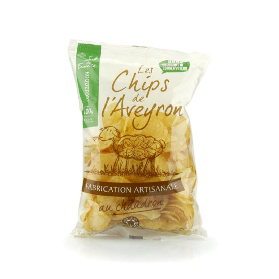 Chips de l'Aveyron au roquefort 100g