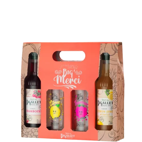 Coffret Big Merci 2 Sirops