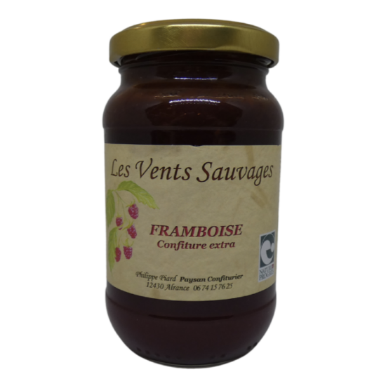 Confiture extra de framboise Bio 300g