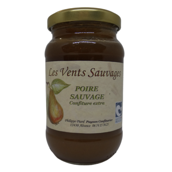 Confiture de poire sauvage Bio 300g