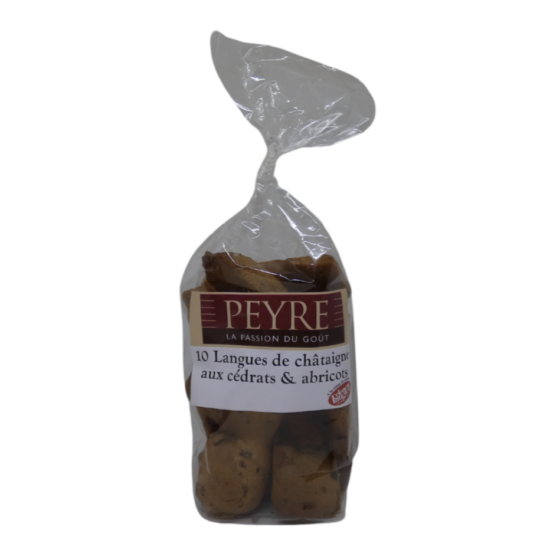 10 Langues de Châtaigne 100g