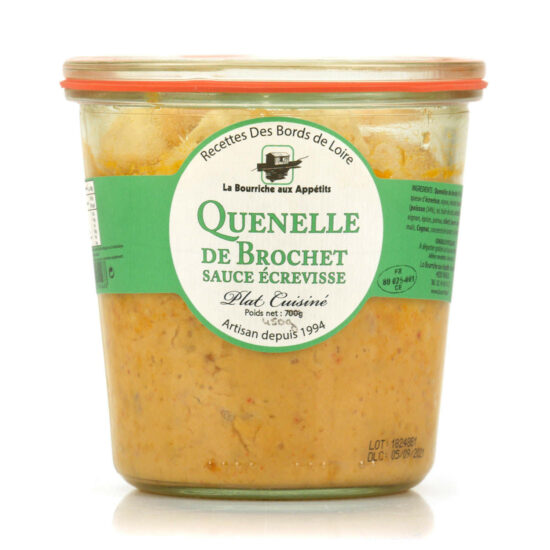 Quenelles de Brochet Sauce Ecrevisse 450g