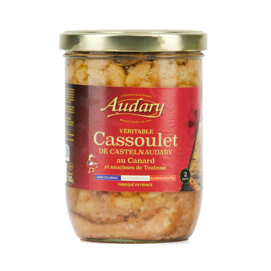 Cassoulet de Castelnaudary au Canard et Saucisses de Toulouse 780g