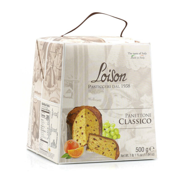 Panettone Italien Artisanal aux Fruits Confits 500g