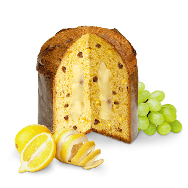 Panettone au Citron Confit et à la Crème de Citron 600g – Image 2