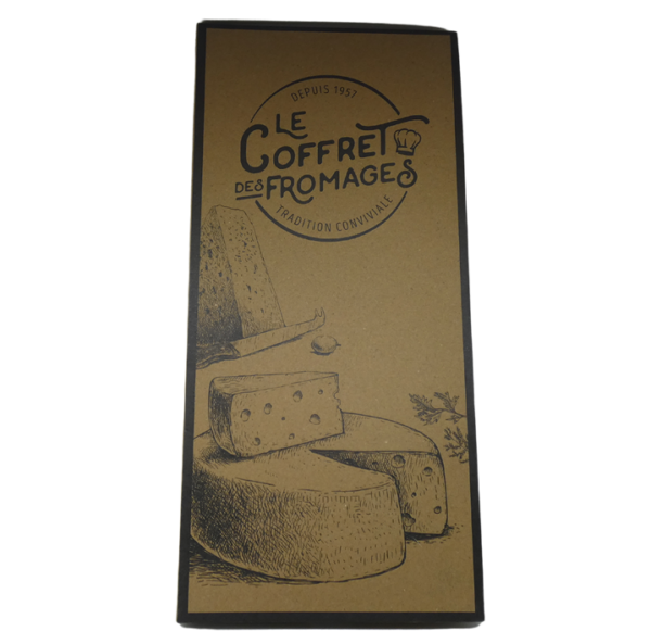 Coffret Fromage avec 4 Couteaux