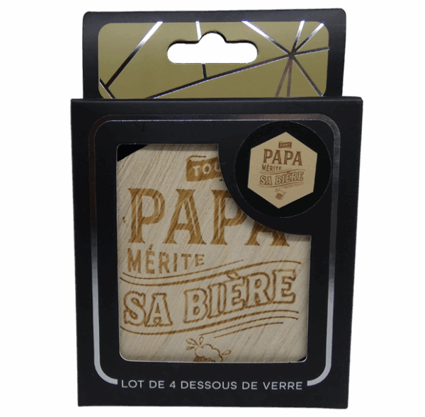 Lot de 4 Dessous de Verre – Image 5