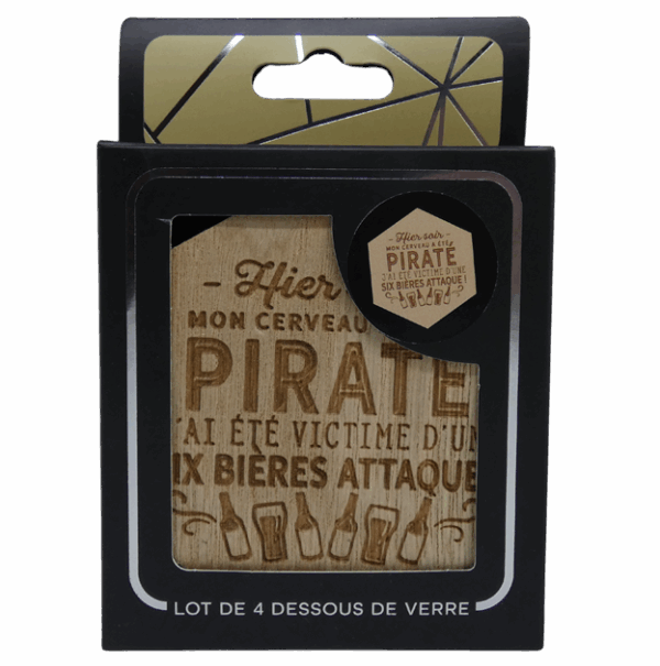 Lot de 4 Dessous de Verre – Image 6