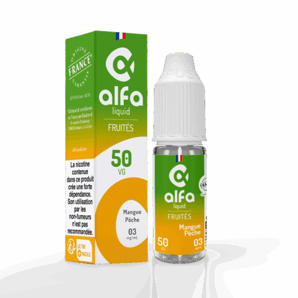 AlfaLiquid Mangue Pêche 10mL