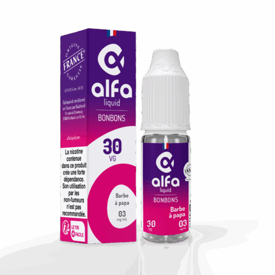 AlfaLiquid Barbe à Papa 10mL