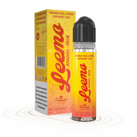Le French Leemo Ananas Pêche 50mL