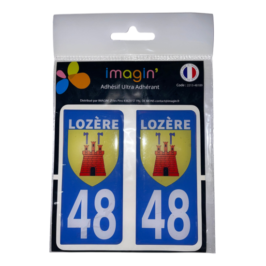 Adhésif Plaque Immatriculation