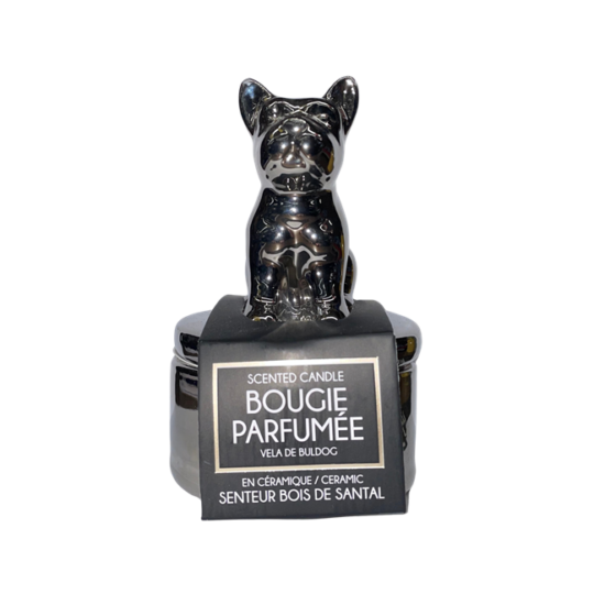 Bougie Parfum Bois de Santal Bulldog