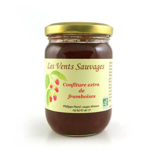 Confiture Extra de Framboise Bio 300g