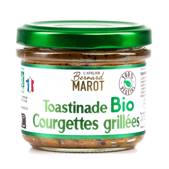 Toastinade courgettes grillées Bio 90g