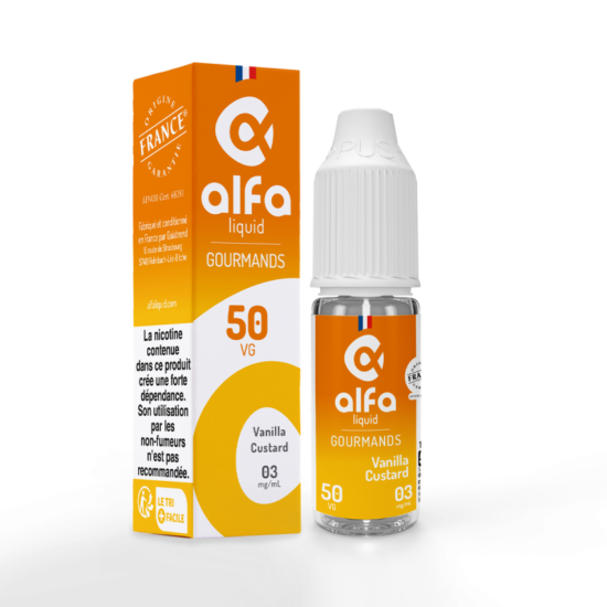 AlfaLiquid Vanilla Custard 10mL