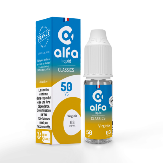 AlfaLiquid Tabac Virginia 10mL