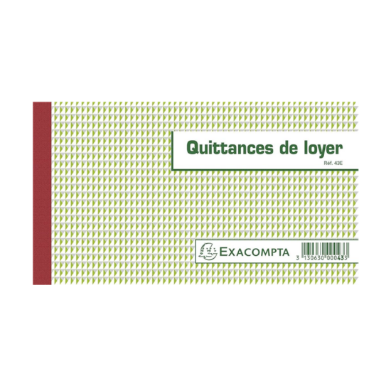 Quittance de Loyer 50 feuilles