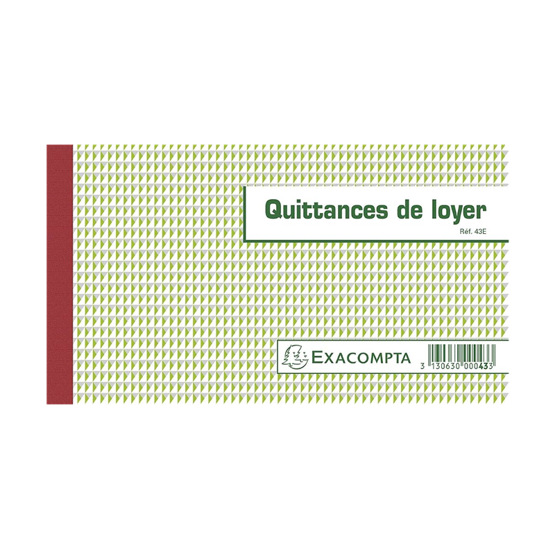 Quittance de Loyer 50 feuilles