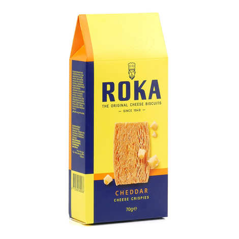 Cheddar Crispies - Roka 70g