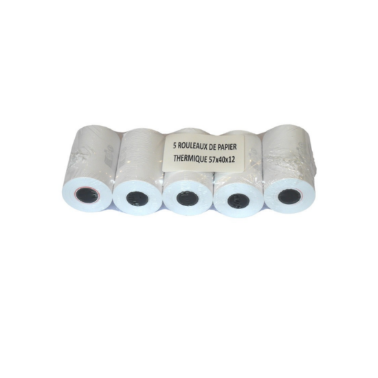 Lot de cinq rouleaux TPE